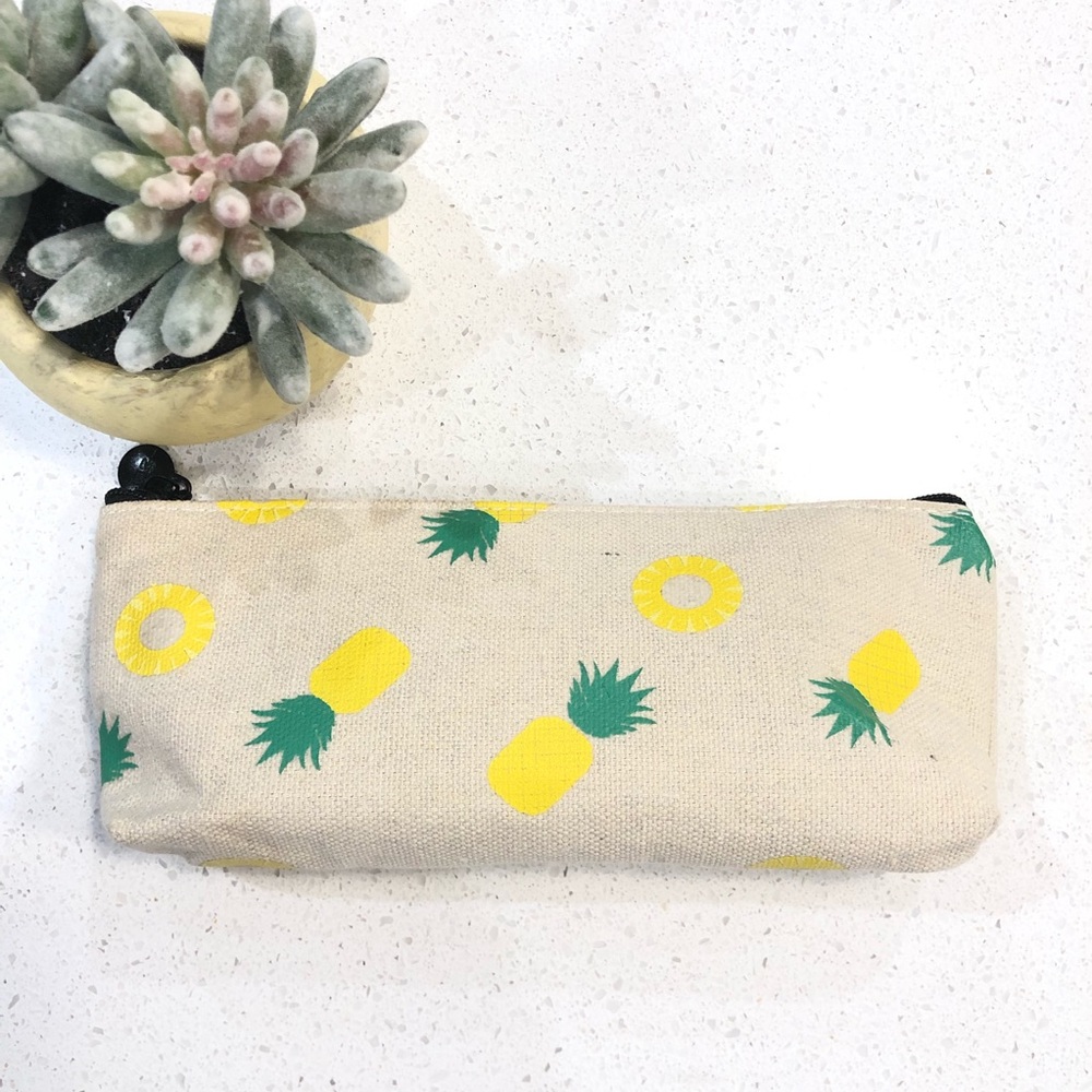 NEW Canvas Cosmetic Pouch